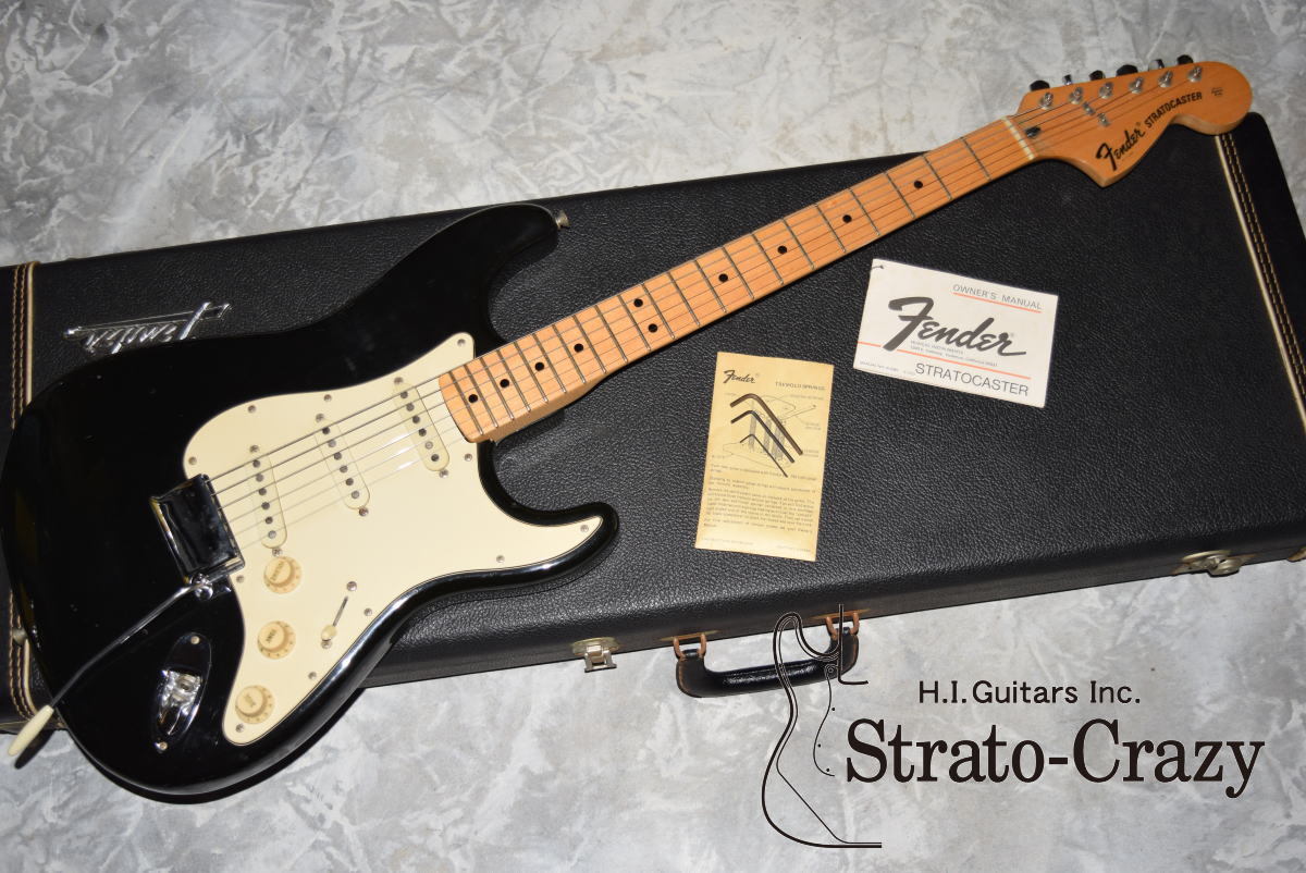 Fender Early '73 Stratocaster Black /Maple neck（ビンテージ