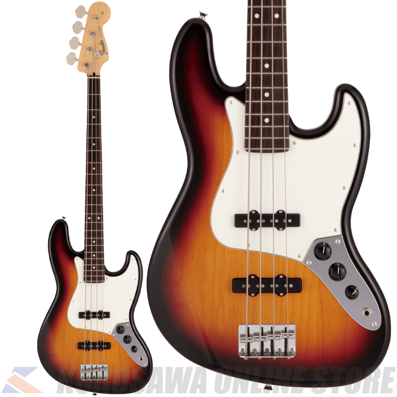 Fender Made in Japan Hybrid II Jazz Bass Rosewood 3-Color