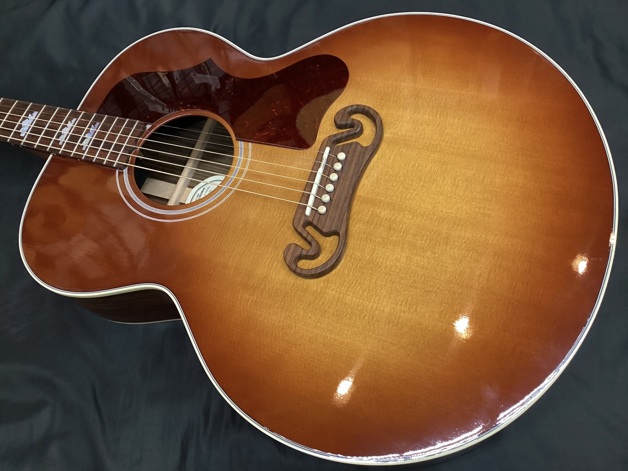 Gibson SJ-200 Studio Rosewood/Rosewood Burst(ギブソン アコースティックギター エレアコ )（新品）【楽器検索デジマート】