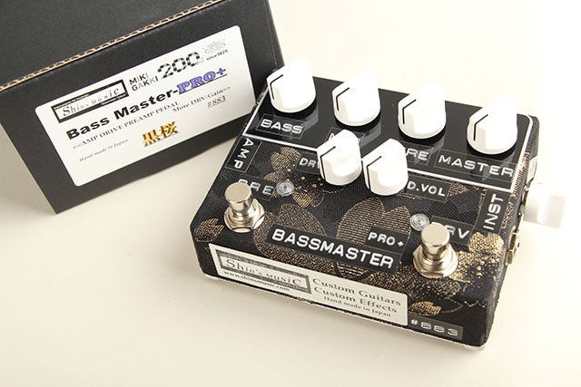 Shin’s Music BASS MASTER PREAMP 中古品 Shin's Music Bass Master Preamp Pro【カスタマイズを施した