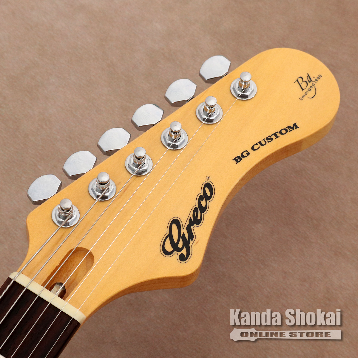 Greco BG-CUSTOM, Walnut Burst（B級特価/送料無料）【楽器検索デジマート】