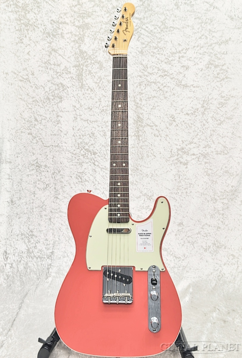 Fender Made in Japan Traditional 60s Telecaster Custom -Fiesta Red