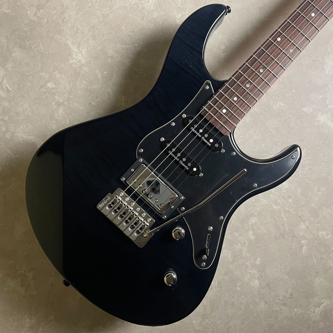 YAMAHA　PAC612VIIFM TBL　トランスルーセントブラック YAMAHA PACIFICA612VIIFM TBL エレキギター 初心者14点セット