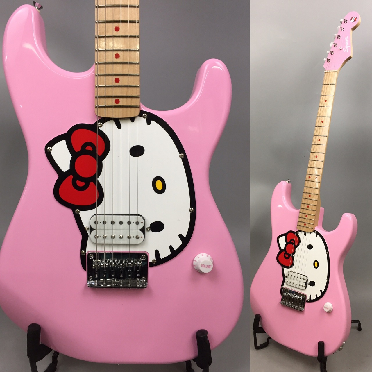 Squier by Fender Limited Edition Hello Kitty Stratocaster（中古