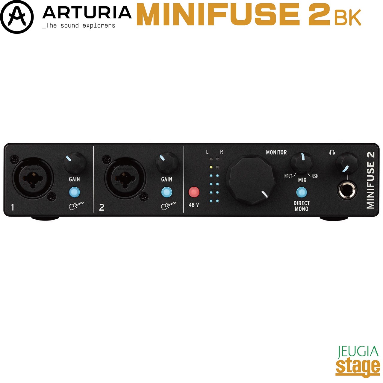 Arturia minifuse 2 オーディオインターフェス Amazon.com: Arturia - MiniFuse 2 - Compact USB Audio & MIDI