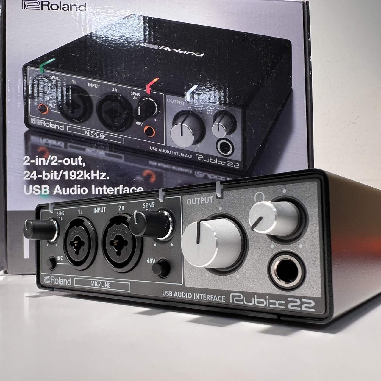 Roland Rubix 22 USBオーディオインターフェース　箱、保証書付き Roland Rubix 22 USBオーディオインターフェース箱、保証書付き