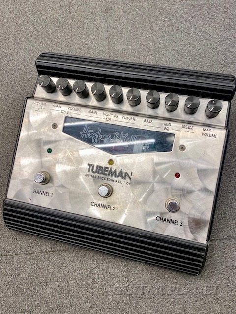 新品登場[良品] Hughes&Kettner TUBEMAN2 Soul Power Instruments 3ch mod. 人気の3chプリアンプがモディファイにより音質向上 [QI468] ディストーション