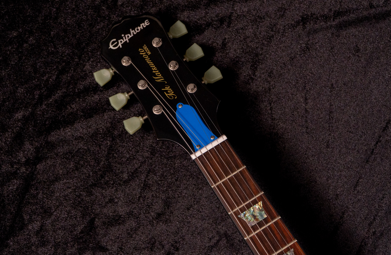 Epiphone Tak Matsumoto DC Standard Plus Top Aqua Blue 2013 3.62kg