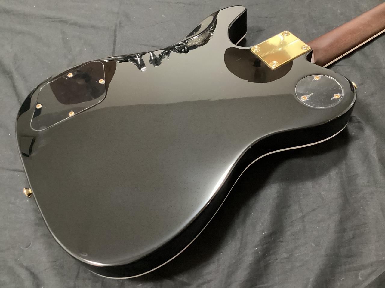 Bacchus BARON-CTM/BK(バッカス テレキャスター レスポールカスタム