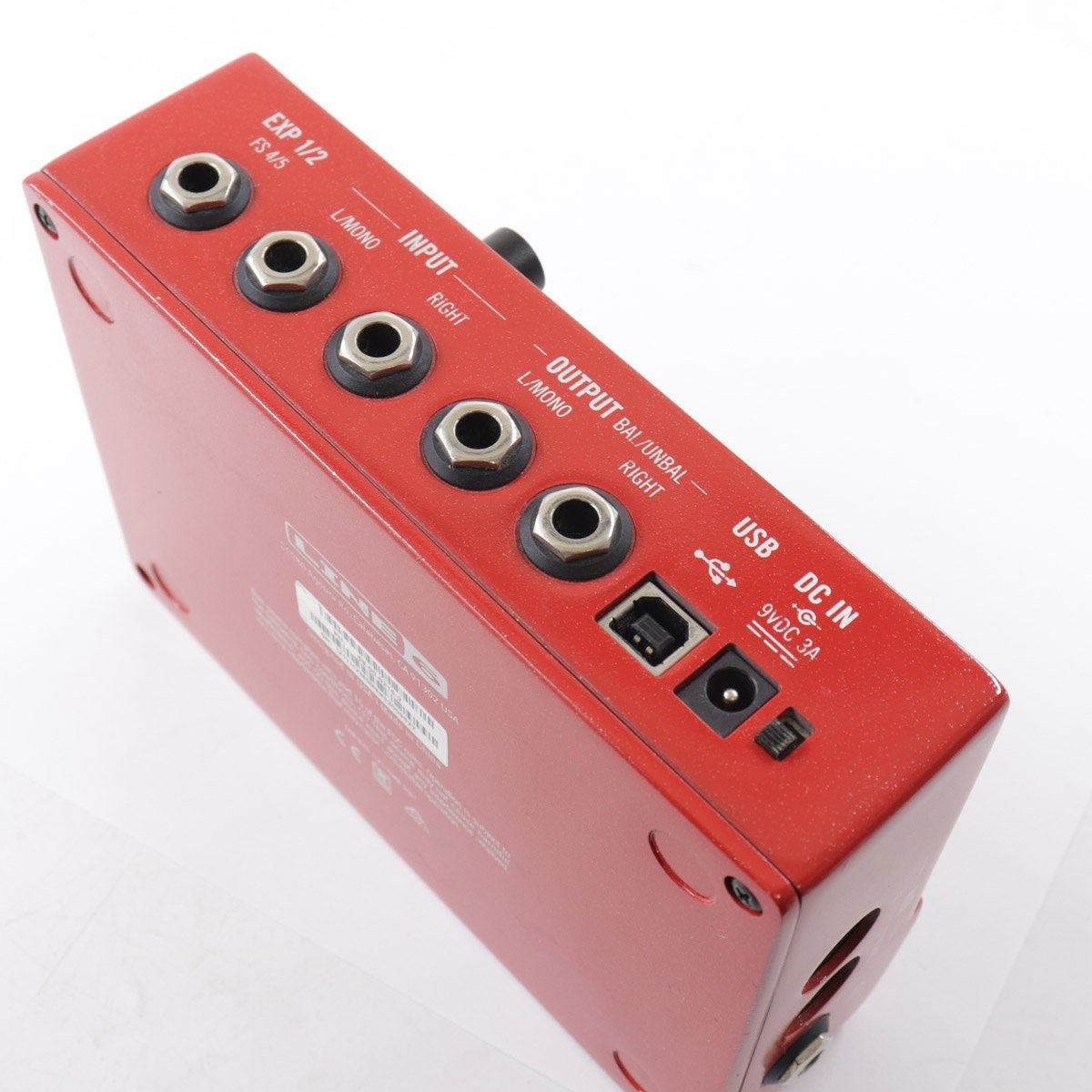 LINE6 HX Stomp 赤カラー