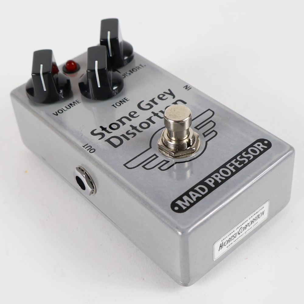 箱付きMAD PROFESSOR Stone Gray Distortion MAD PROFESSOR 【中古】 ディストーション MAD PROFESSOR Stone Grey