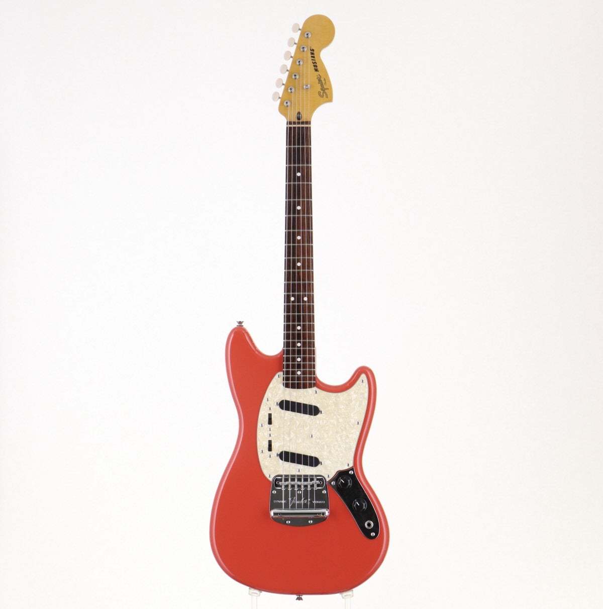 生産完了　Squire ムスタング　フェイスタレッド 生産完了 Squire ムスタング フェイスタレッド 2011年製 Squier