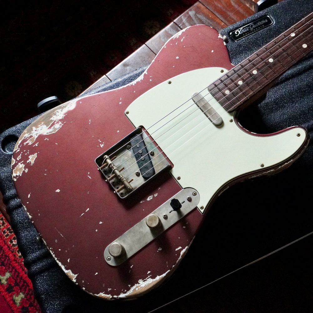 Xotic XTC-1 / Alder / Rose / Burgundy Mist Metallic Over Shoreline