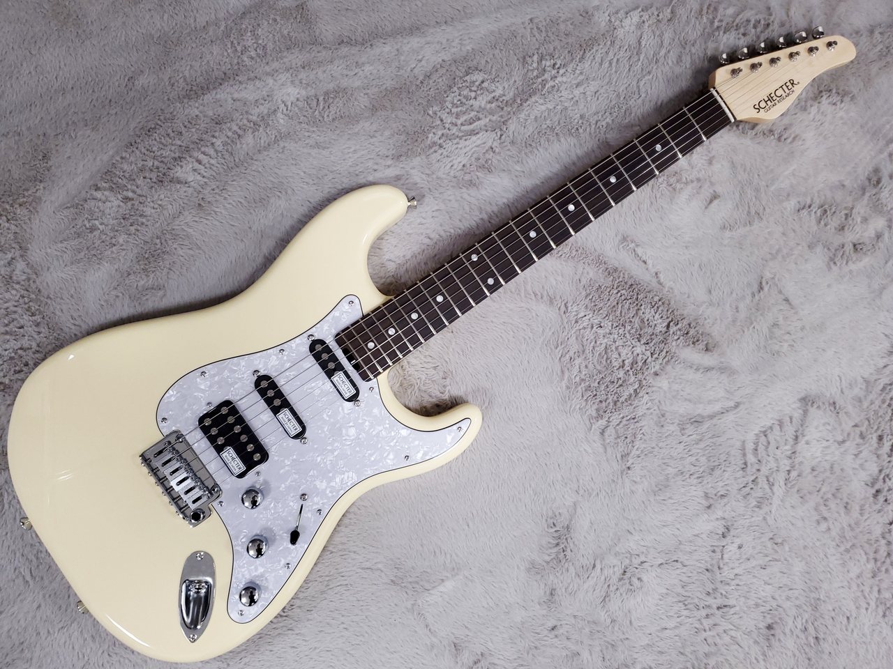 SCHECTER PS-ST-4-VTR OWHT/R（新品）【楽器検索デジマート】