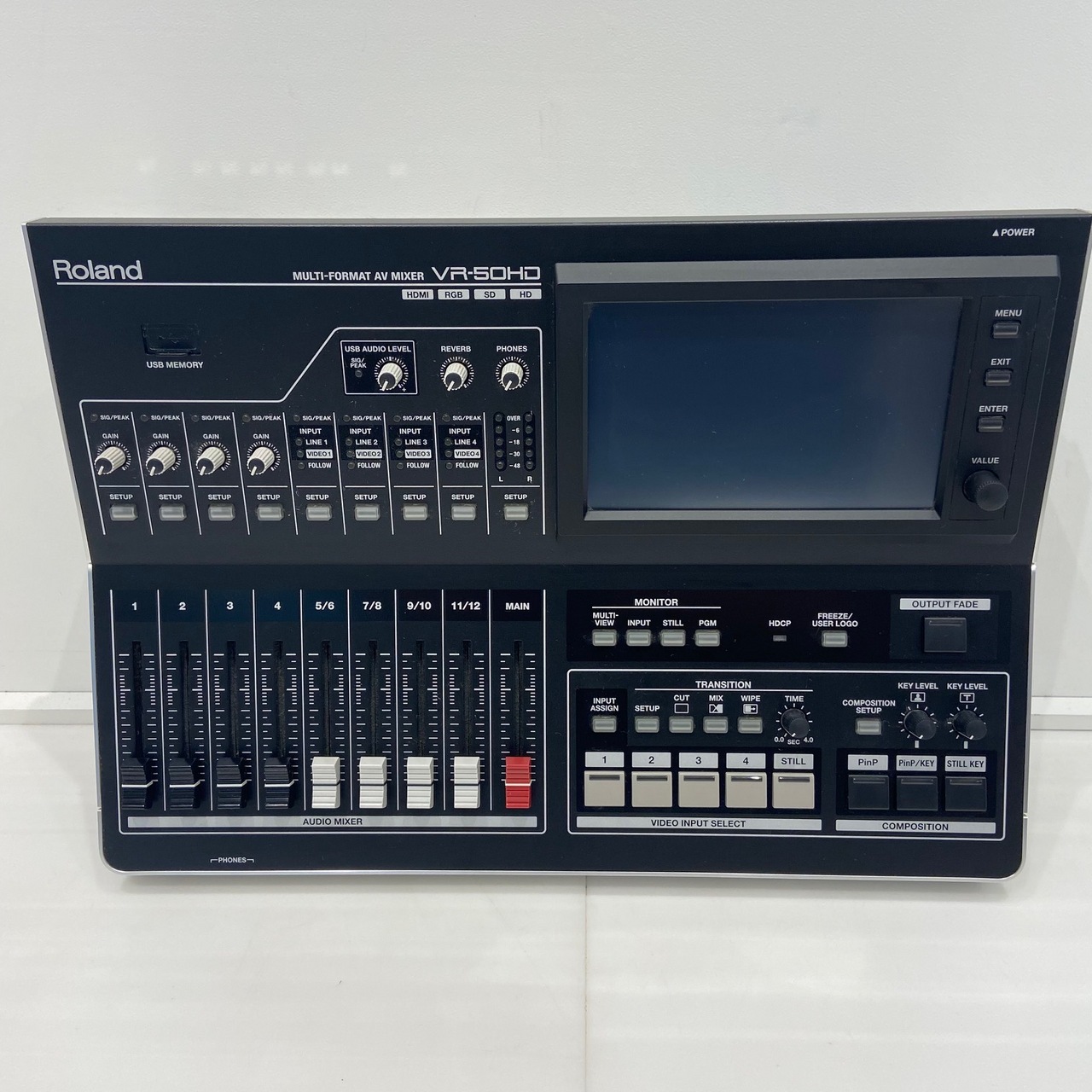 ち*い様 ローランド VR-50HD マルチフォーマット ライブスイッチャー A Roland Pro A/V - VR-50HD | マルチフォーマット AV ミキサー<br