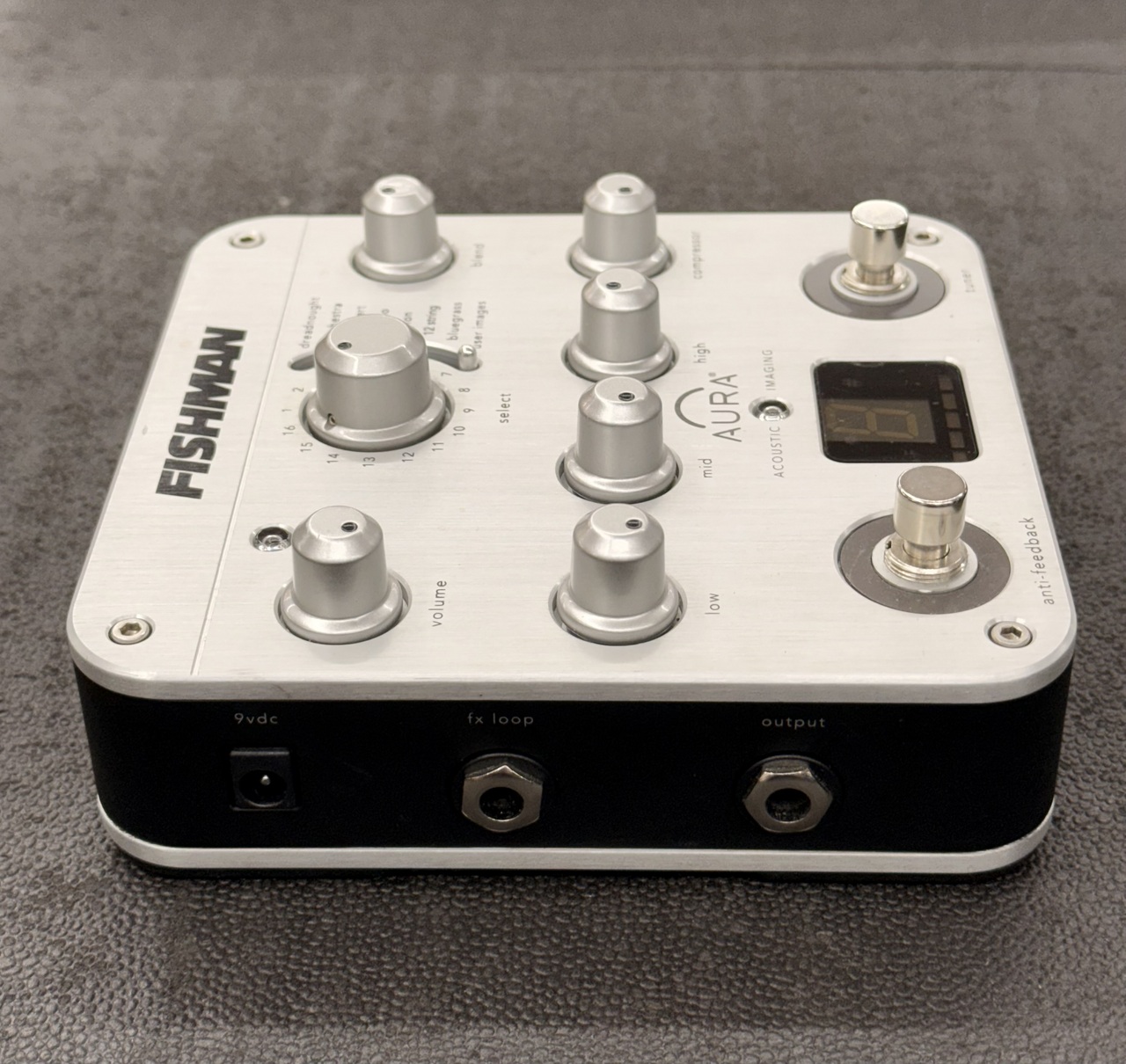 FISHMAN AURA SPECTRUM DI ギターエフェクター Fishman Aura Spectrum DI Pedal | Long & McQuade