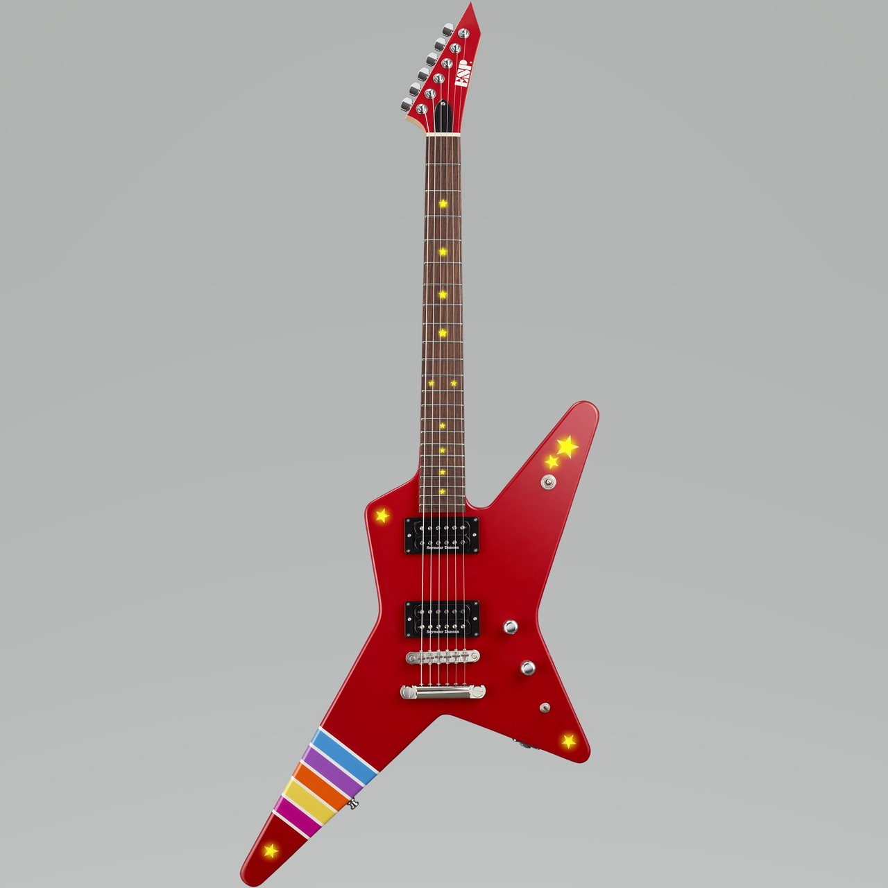 ESP RANDOM STAR Kasumi III -LED- / Kasumi Red w/Five Stripes