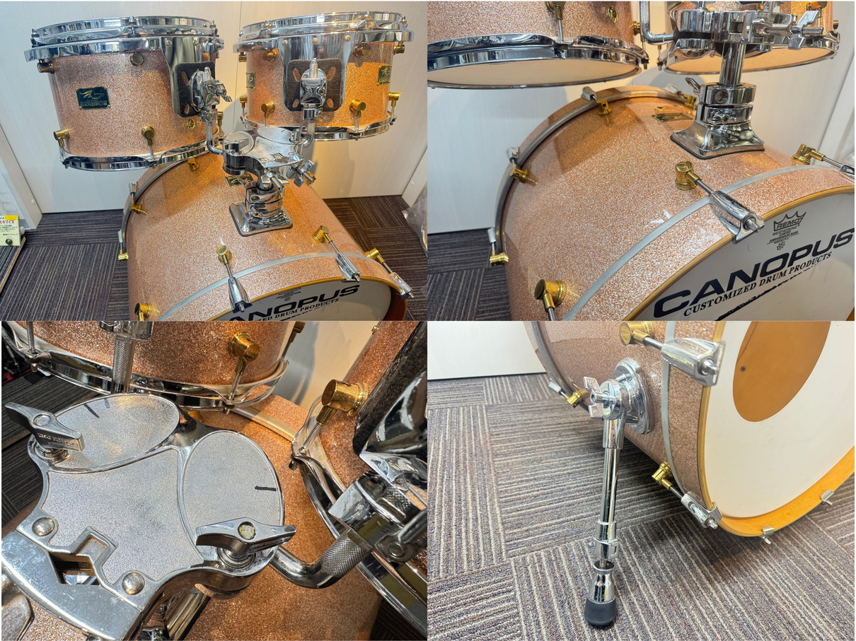 canopus USED CANOPUS R.F.M. Classic Kit plus BD22x15,TT12x8,TT13x9