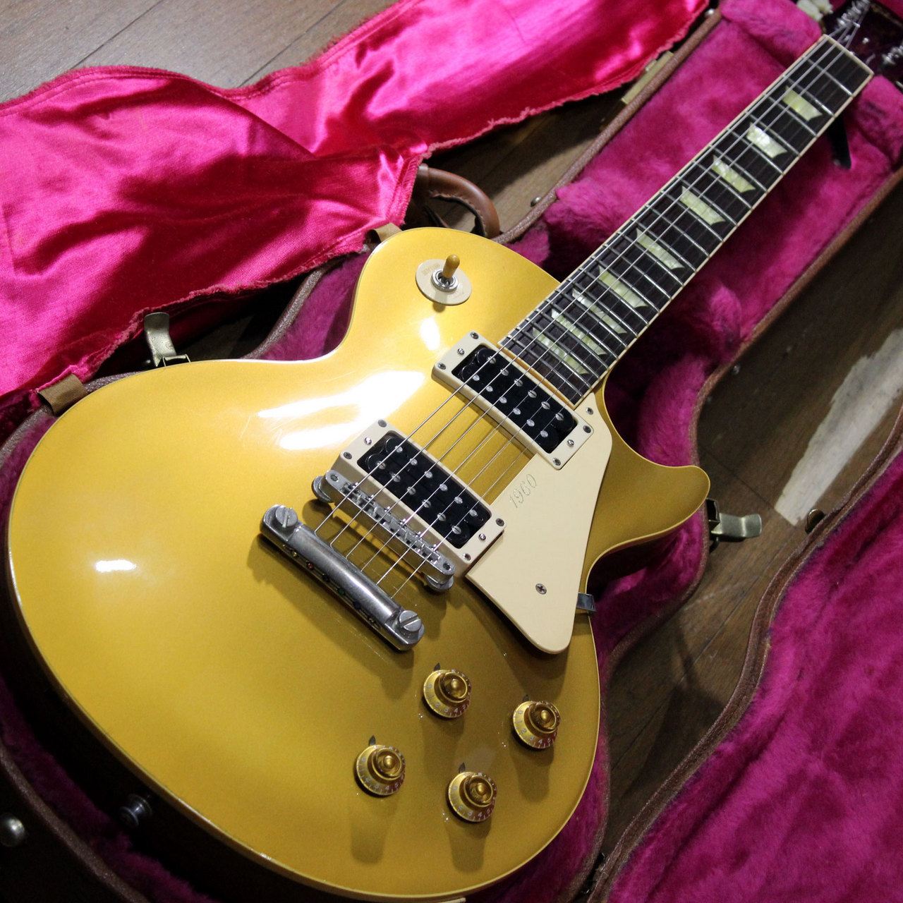 Gibson Les Paul Classic 1960 Gold Top 1995年製 です。（中古