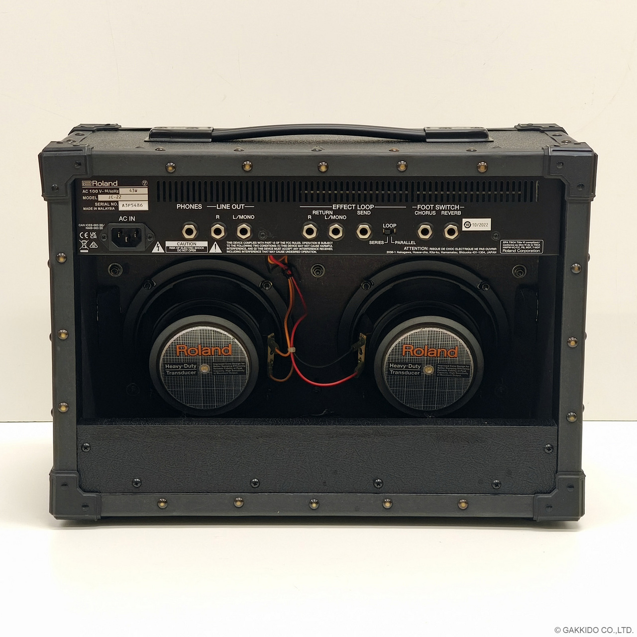 Roland JC-22 Jazz Chorus ギターアンプ コンボ（中古）【楽器検索