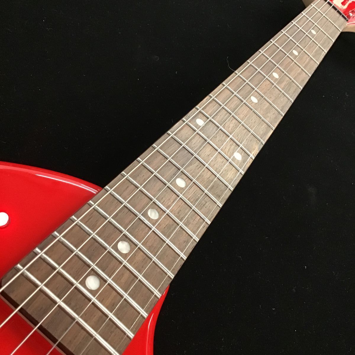 FERNANDES ZO-3 RED スピーカー内蔵ミニエレキギター レッド ソフト