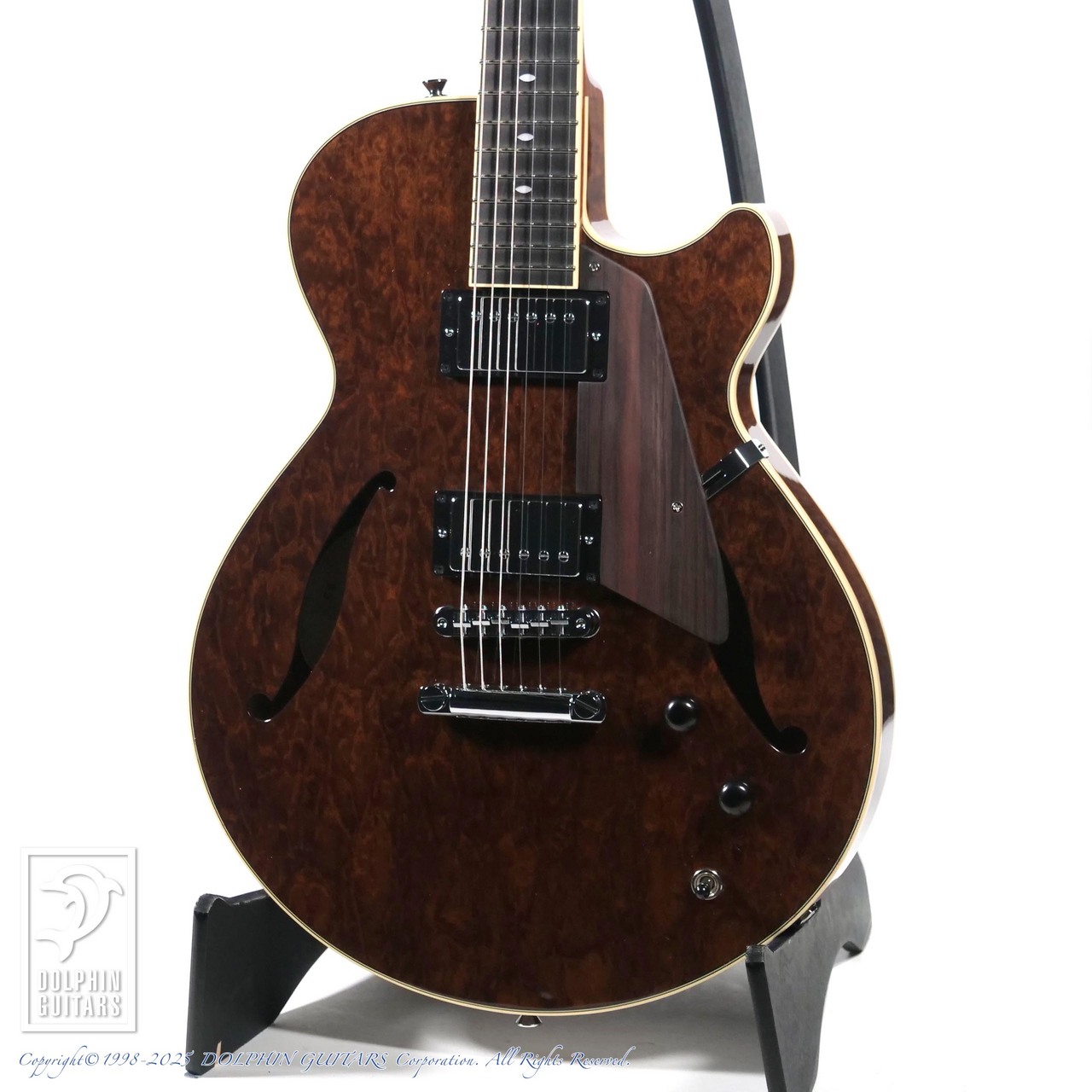 Kikuchi Guitars JS15 Imbuia Burl（新品）【楽器検索デジマート】