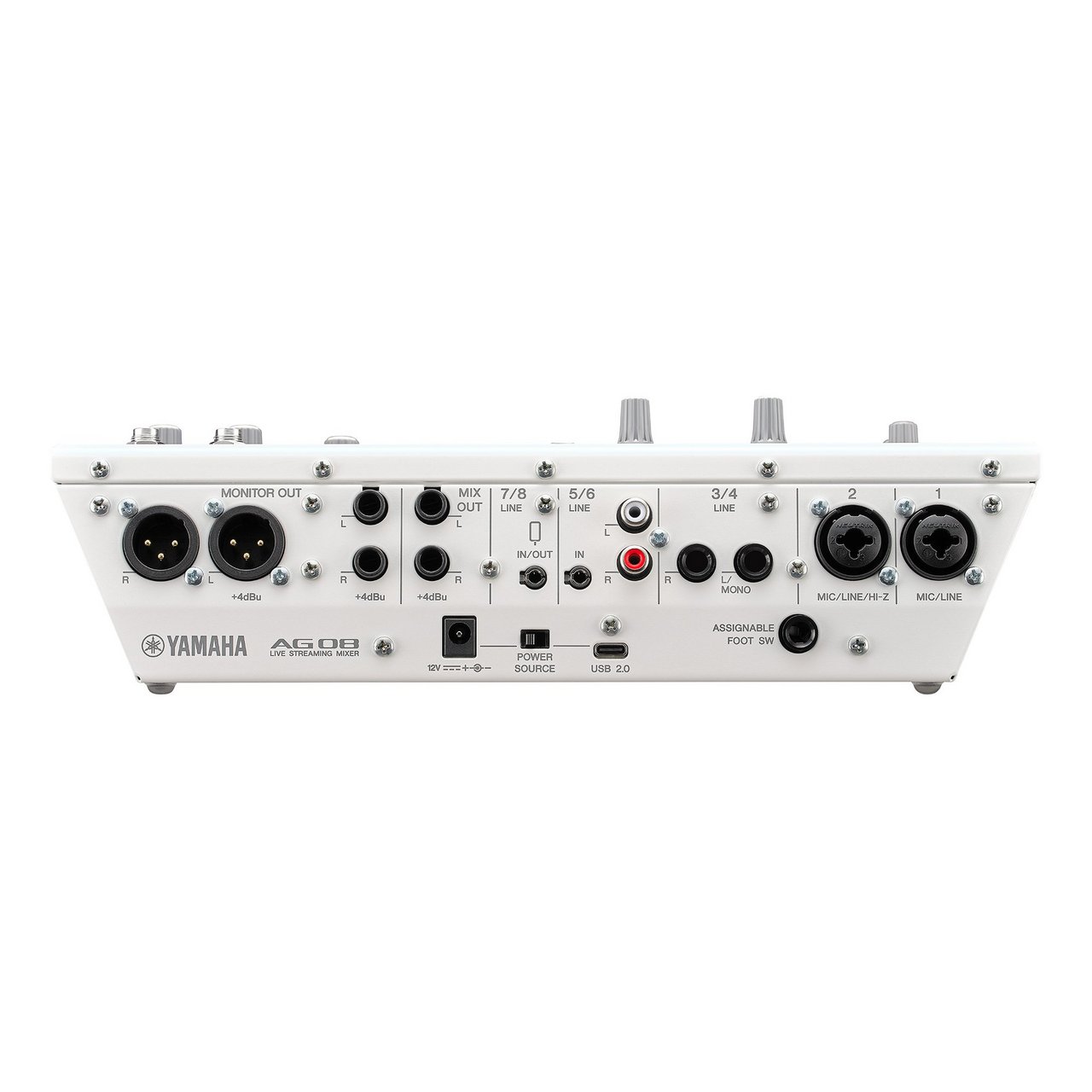 YAMAHA AG08 Live Streaming Mixer ホワイト（新品/送料無料）【楽器