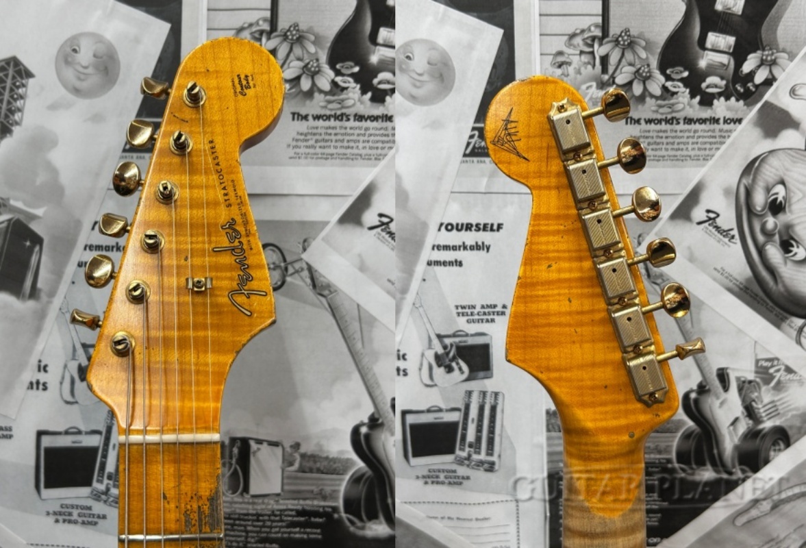Fender Custom Shop MBS 1962 Poblano Stratocaster -Aged Aztec Gold