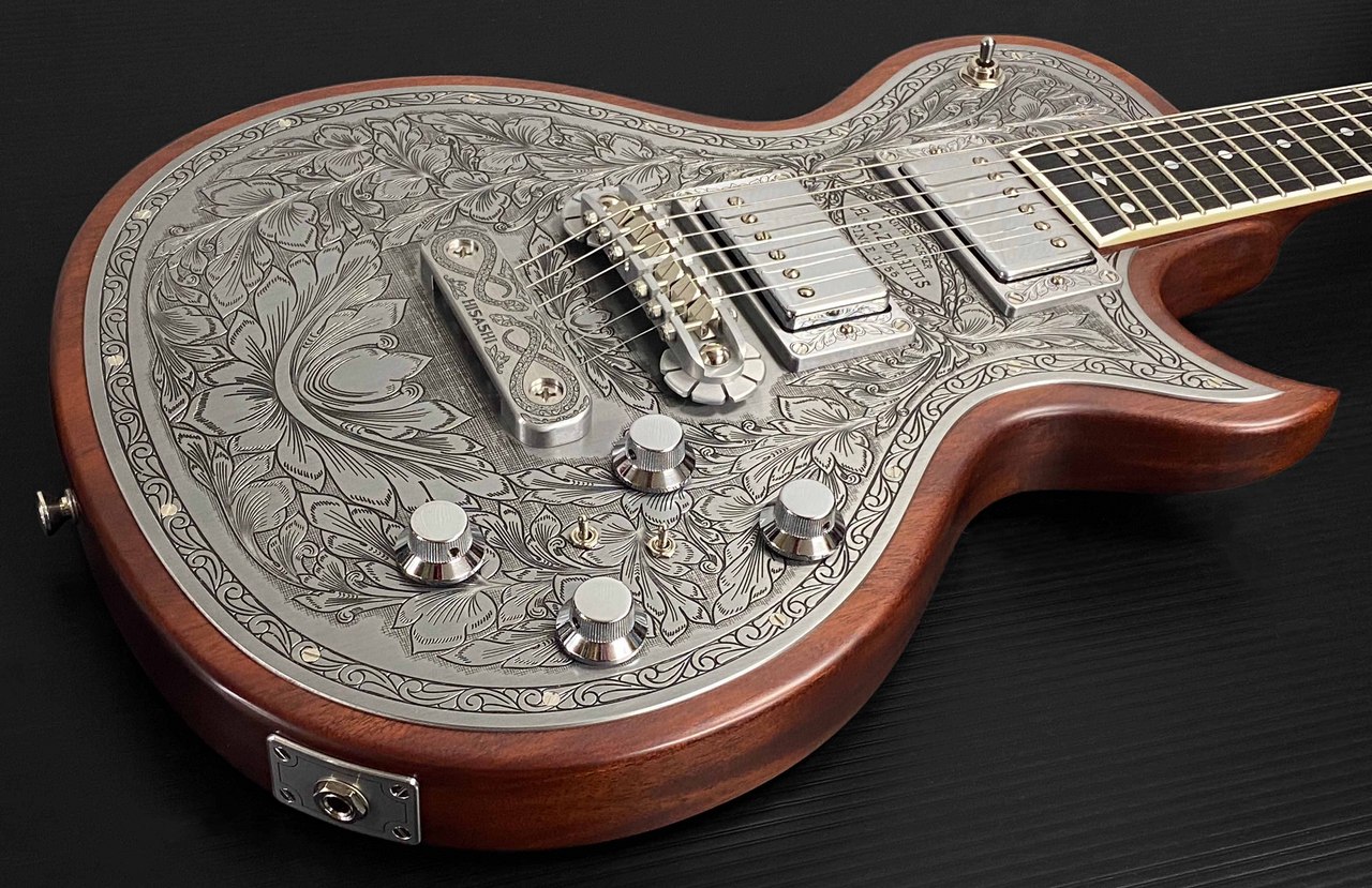 Zemaitis THE PORTRAIT Metal Front HISASHI Signature Model Natural