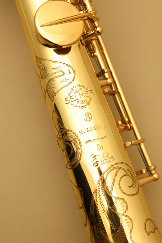 【選定品】セルマー ソプラノサックス SA-80 GL シリーズ1 H.Selmer SA802 Jubilee GL ／ソプラノサックス Bb／彫刻入り セルマー