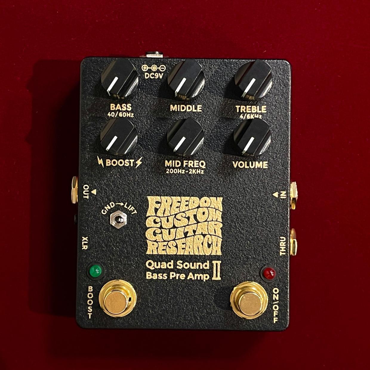 FREEDOM CUSTOM GUITAR RESEARCH Quad Sound Bass Pre Amp II Limited