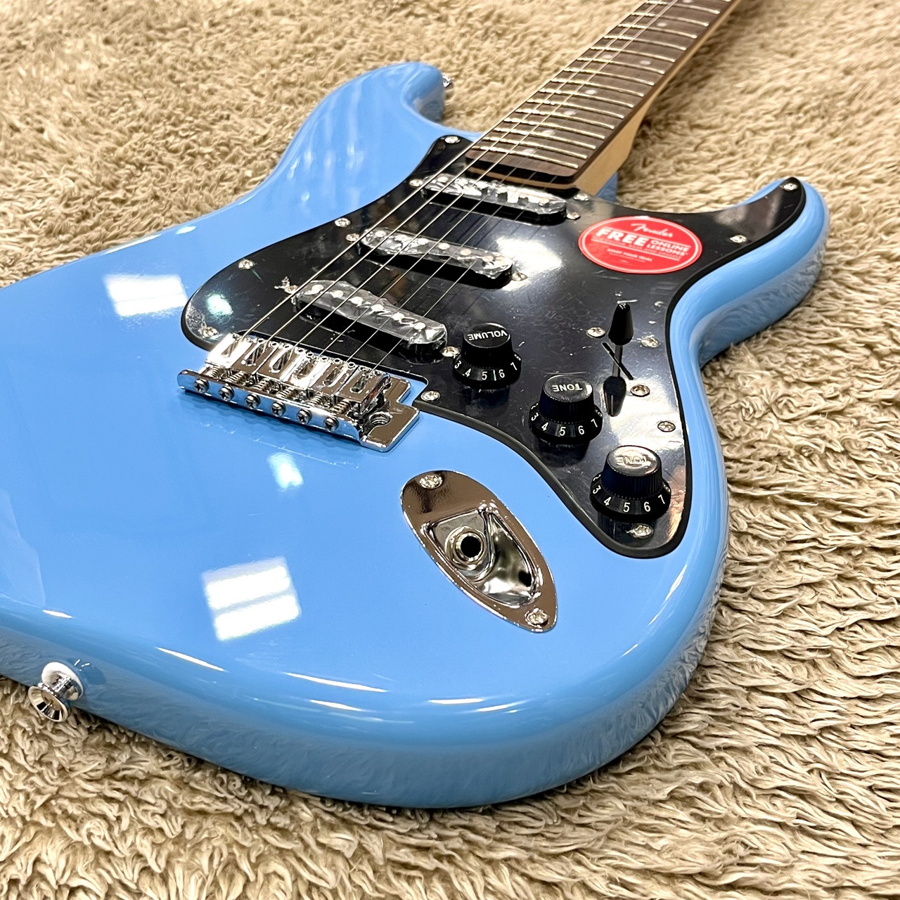 Squier by Fender Sonic Stratocaster LRL BPG / CAB (California  Blue)（新品）【楽器検索デジマート】