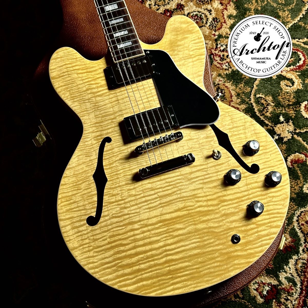 Gibson ES-335 Figured Antique Natural【現物写真】（新品/送料 ...