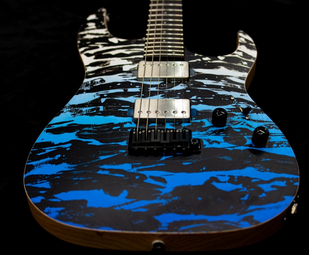 SAITO GUITARS S-624 HH Swanp Ash Atlantis（新品/送料無料）【楽器