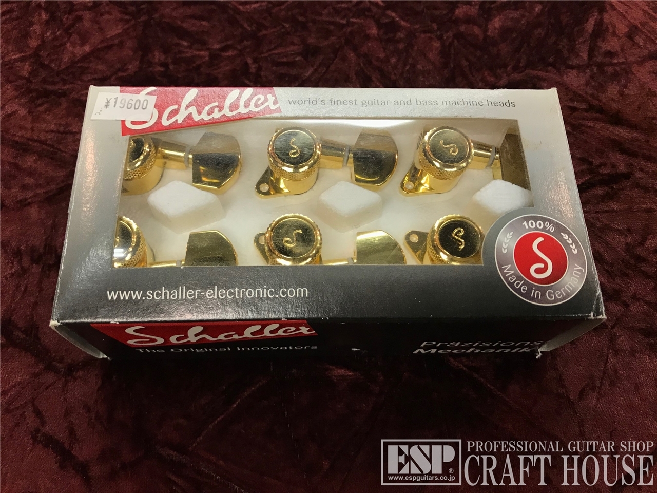 Schaller M6/2000 Gold Custom L3/R3 locking（新品特価）【楽器検索デジマート】