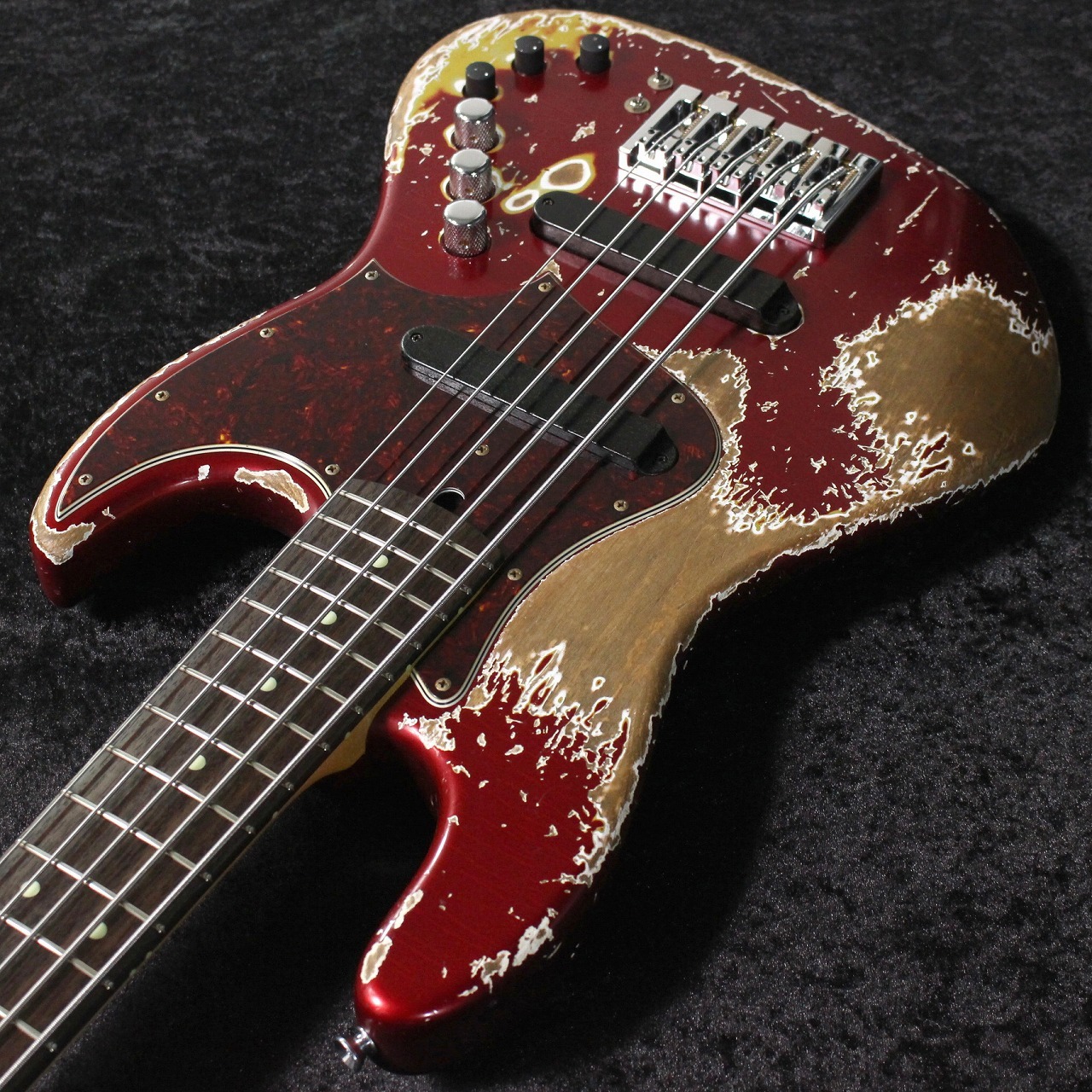 Xotic Custom Order XJ-1T 5st Super Heavy Aged / Dark Candy Apple