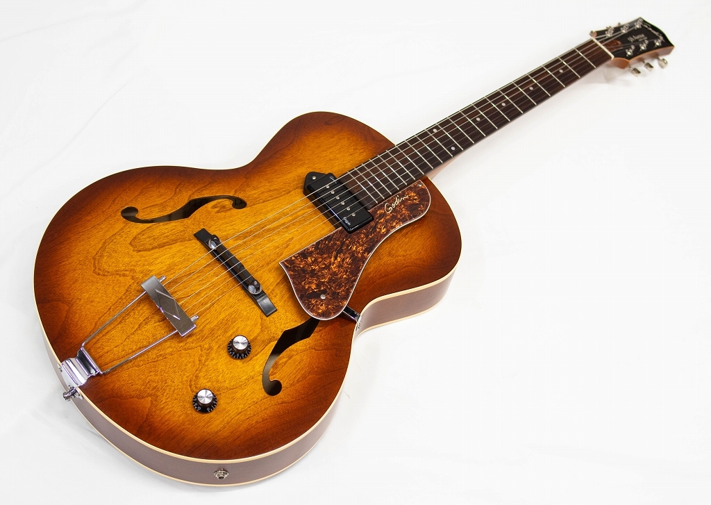 Godin 5th Avenue Kingpin P90 Cognac Burst（中古/送料無料）【楽器
