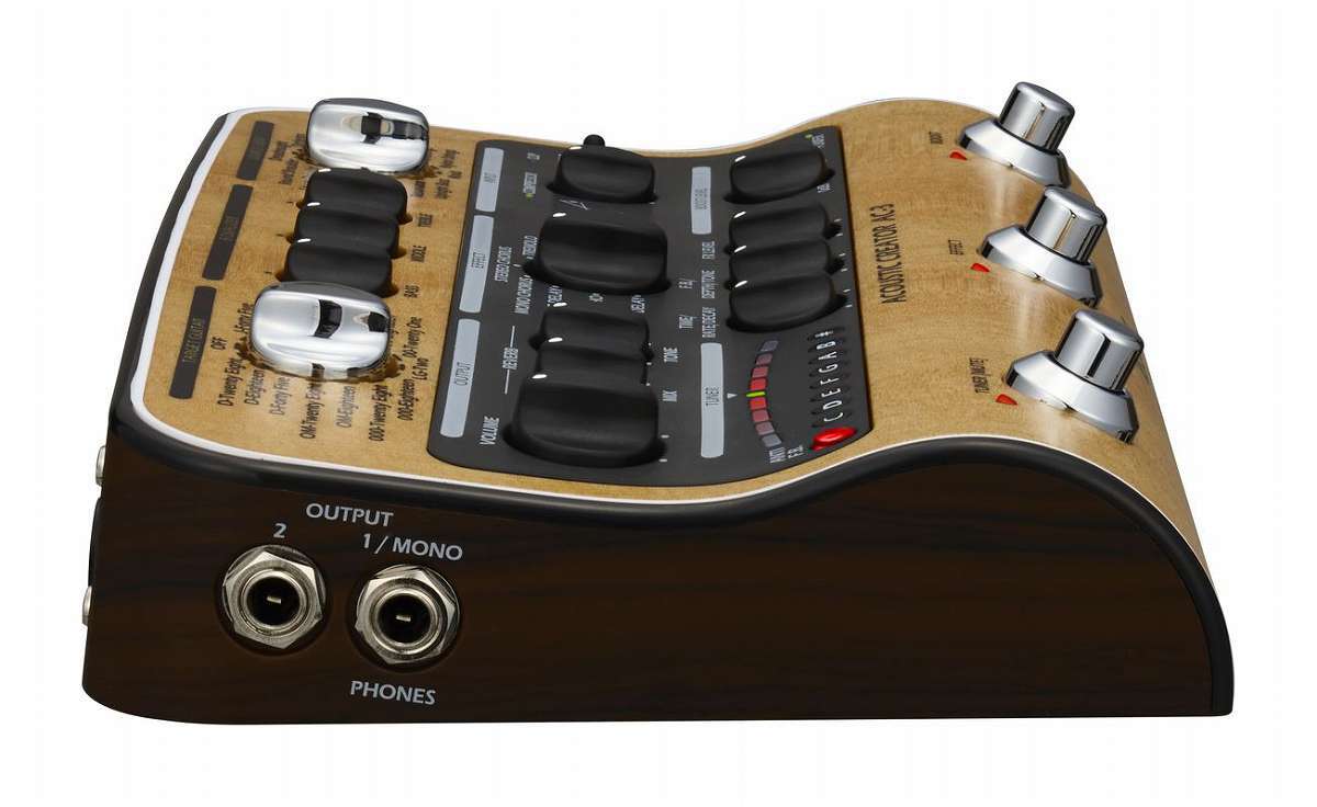 ZOOM AC-3 Acoustic Creator アコースティックギター用 プリアンプ