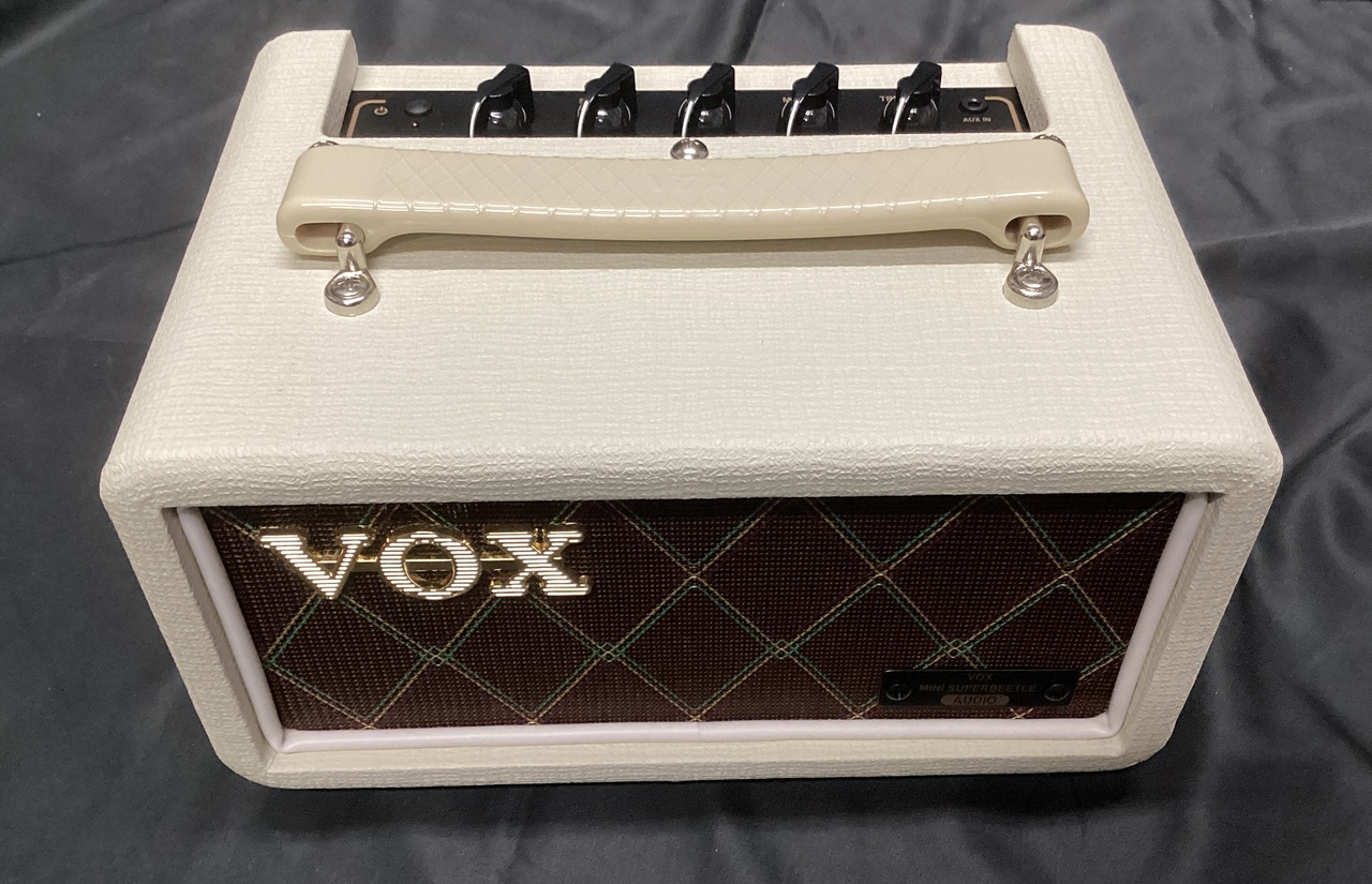 VOX MINI SUPERBEETLE AUDIO/ MSB50AIV Ivory (ヴォックス ギターアンプ Bluetooth オーディオ  50W出力)（新品特価）【楽器検索デジマート】