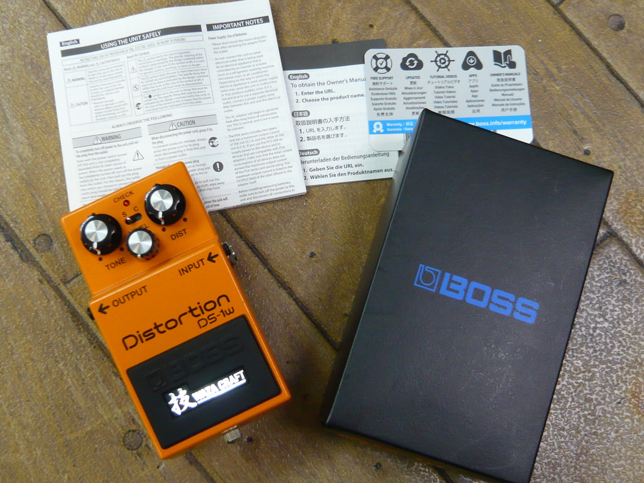 BOSS DS-1W 技 WAZA CRAFT DISTORTION（中古）【楽器検索デジマート】