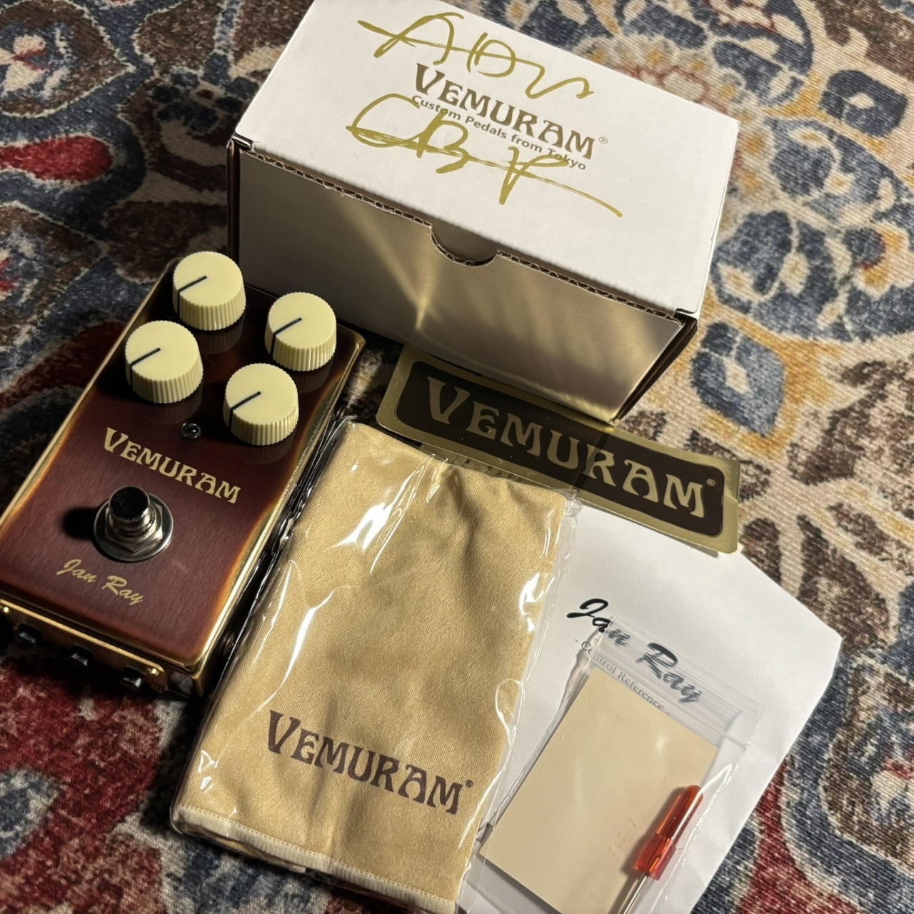 ギター VEMURAM JAN RAY  KarDiaN  \"ADD CBF Mod\" Vemuram JAN RAY ADD CBF KarDiaN Mod ギター
