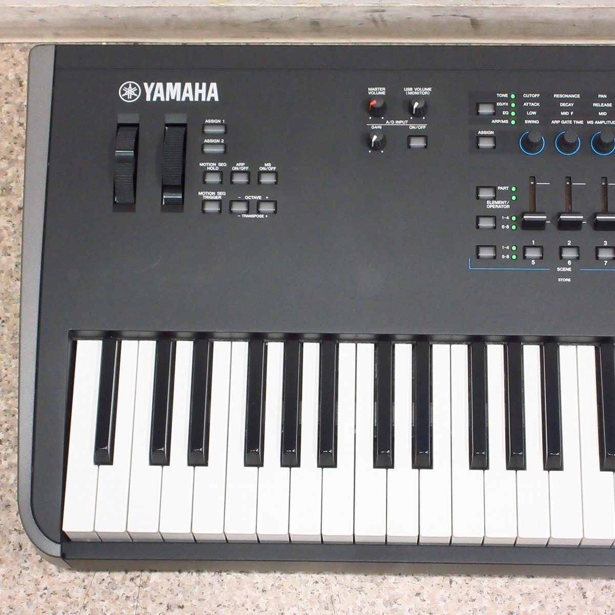 【美品】YAMAHA MODX8 88鍵シンセサイザー 付属品多数 スタンド付 YAMAHA MODX8 