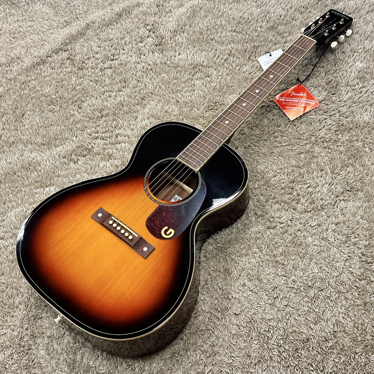 Gretsch Jim Dandy Concert LTD Solid Top Walnut Fingerboard