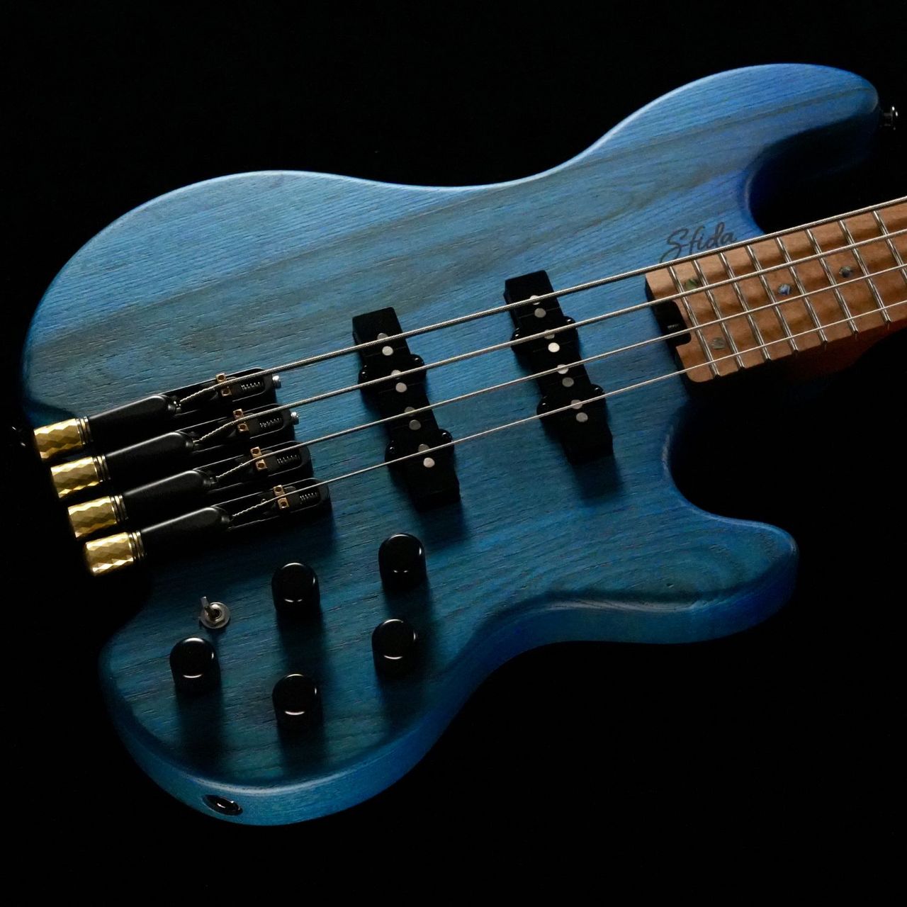 Sfida SHB-800 Blue/エレキベース ヘッドレス アッシュボディ（新品