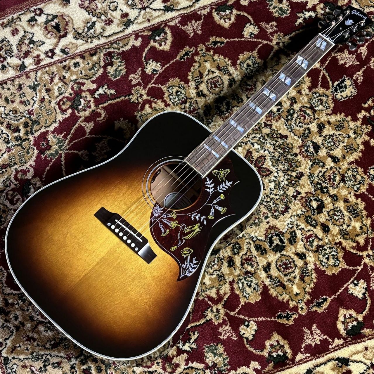 ハミングバード アコースティックギターHB20T-CS ソフトケース・カポ付属 Gibson Hummingbird Original Left-handed HCS エレアコ