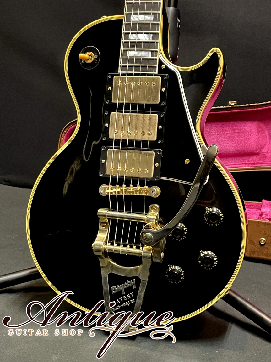 Gibson Custom Shop Historic Collection 1957 Les Paul Custom 2022 Ebony VOS  w/3PU&Bigsby 4.37kg Mint 