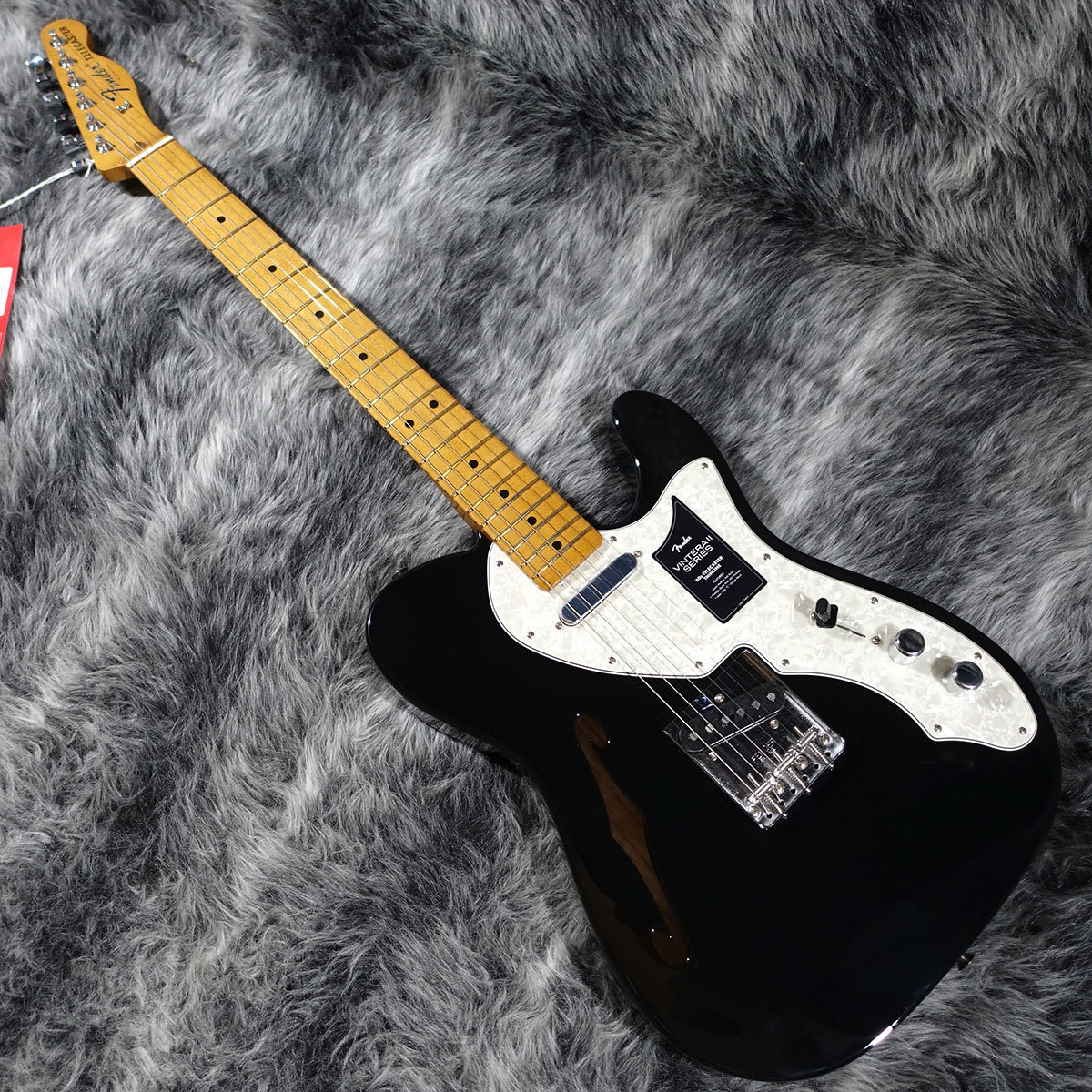 Fender Vintera II 60s Telecaster Thinline Black（B級特価/送料無料
