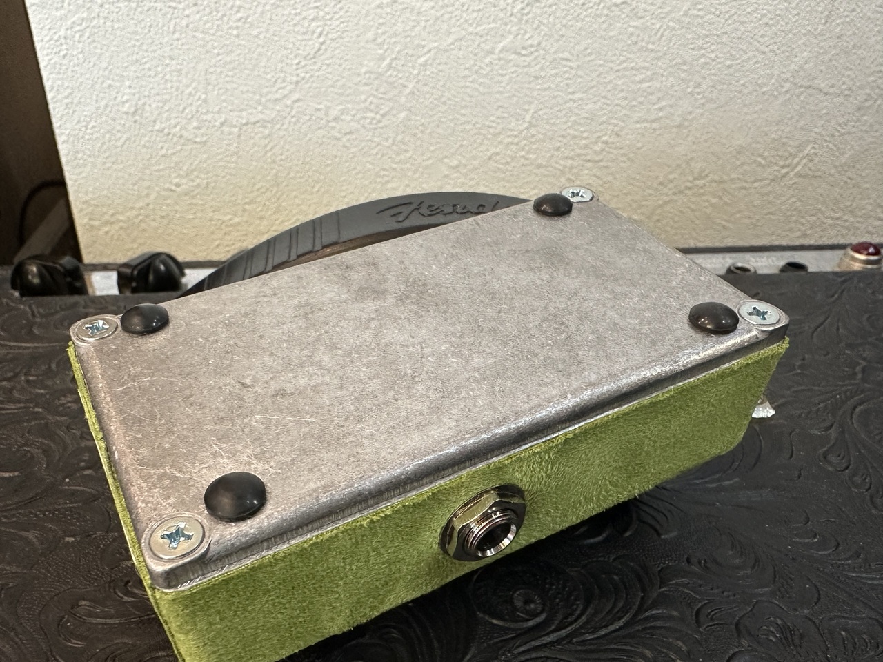 Shin's Music CLEAN DRIVE Light Green Suede #419（新品/送料無料