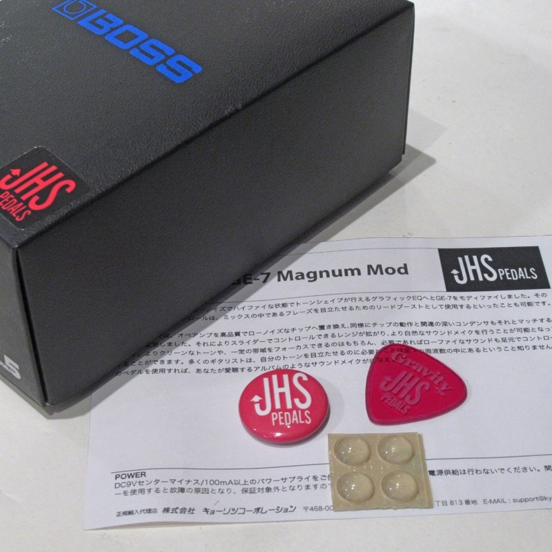 JHS Pedals 【USED】GE-7 Magnum Mod(中古)【楽器検索デジマート】 JHS Pedals 【USED】GE-7 Magnum Mod(中古)【楽器検索デジマート】