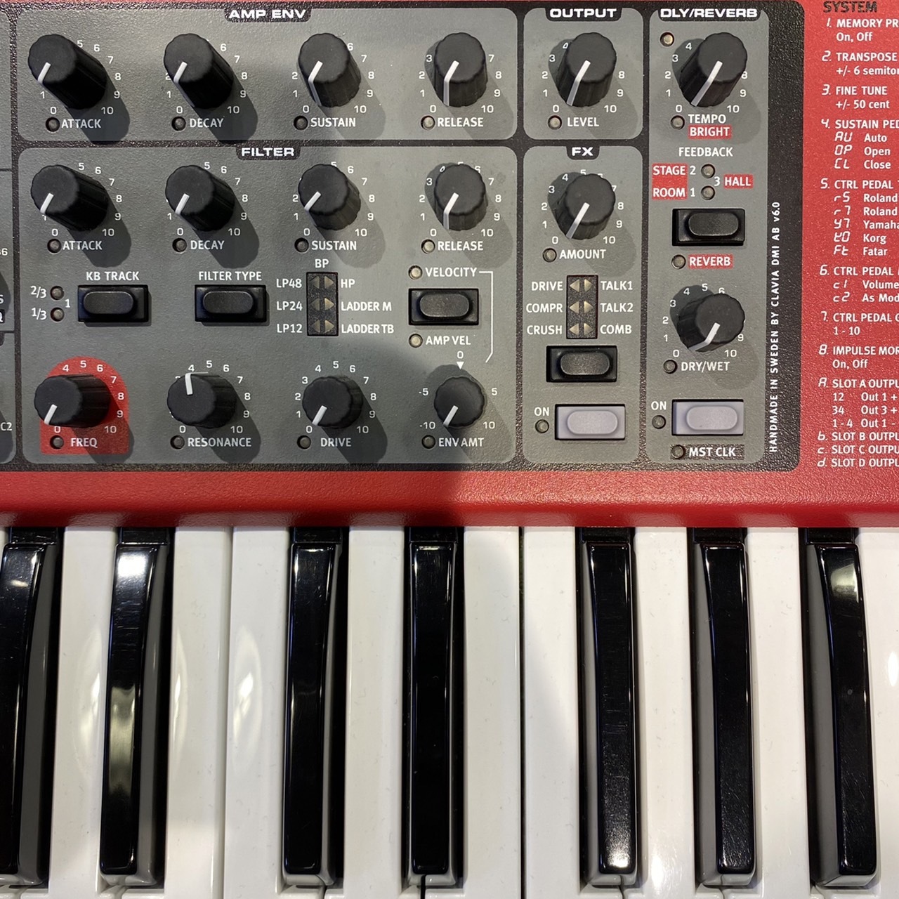 新品同様 nord lead4 シンセサイザー 元箱、付属品完備 - 楽器/器材